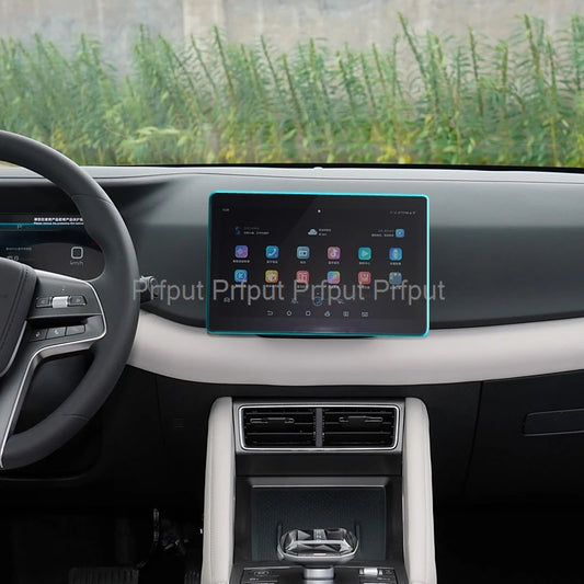 Tempered Glass screen protector For BYD ATTO 2 Yuan Pro Yuan UP EV 2024 2025 Car infotainment radio GPS Navigation