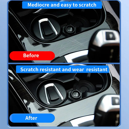 For LUCID AIR 2022-2024 Center Console Gear Panel Screen TPU Car Interior Protective Film Anti-Scratch Repair Sticker