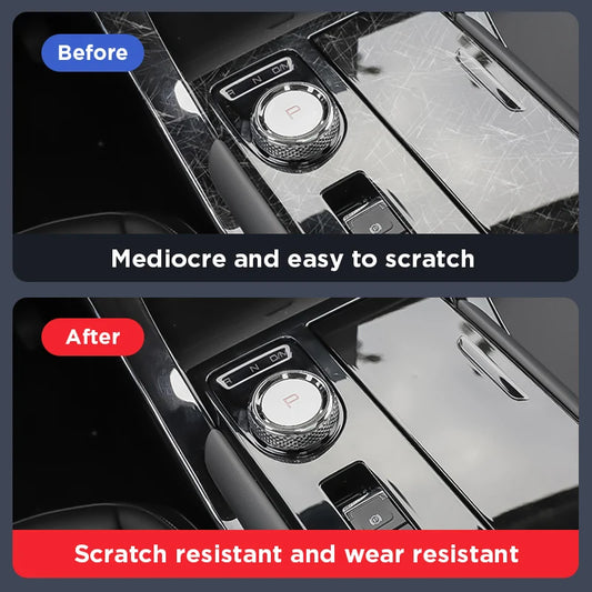 For LUCID AIR 2022-2024 Car Panel Film Dashboard Protective Sticker Interior Anti-Scratch Film Accessories