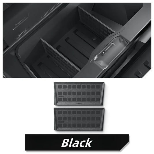For Tesla Cybertruck pickup car trunk lower storage partition Tesla Cybertruck rear bucket divider Car Interior Accessories