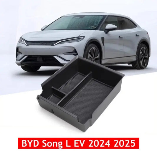 For BYD SONG L EV 2024 2025 Armrest Storage Box Cup Holder 2025 2024 Car Interior Accessories
