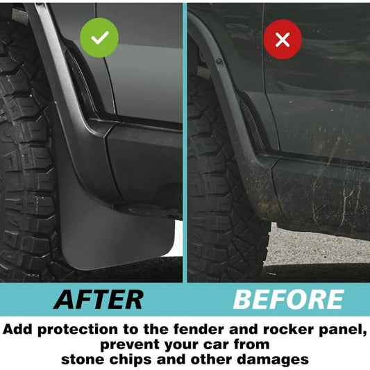 Rivian R1T / R1S No-Drill Mud Flaps (2022–2026)