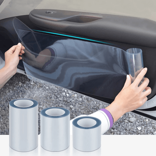 Car Light Beige Protective Film Anti-Scratch Waterproof Transparent Baking-Free Anti-Scratch Car Screen Protector Rhino Stickers