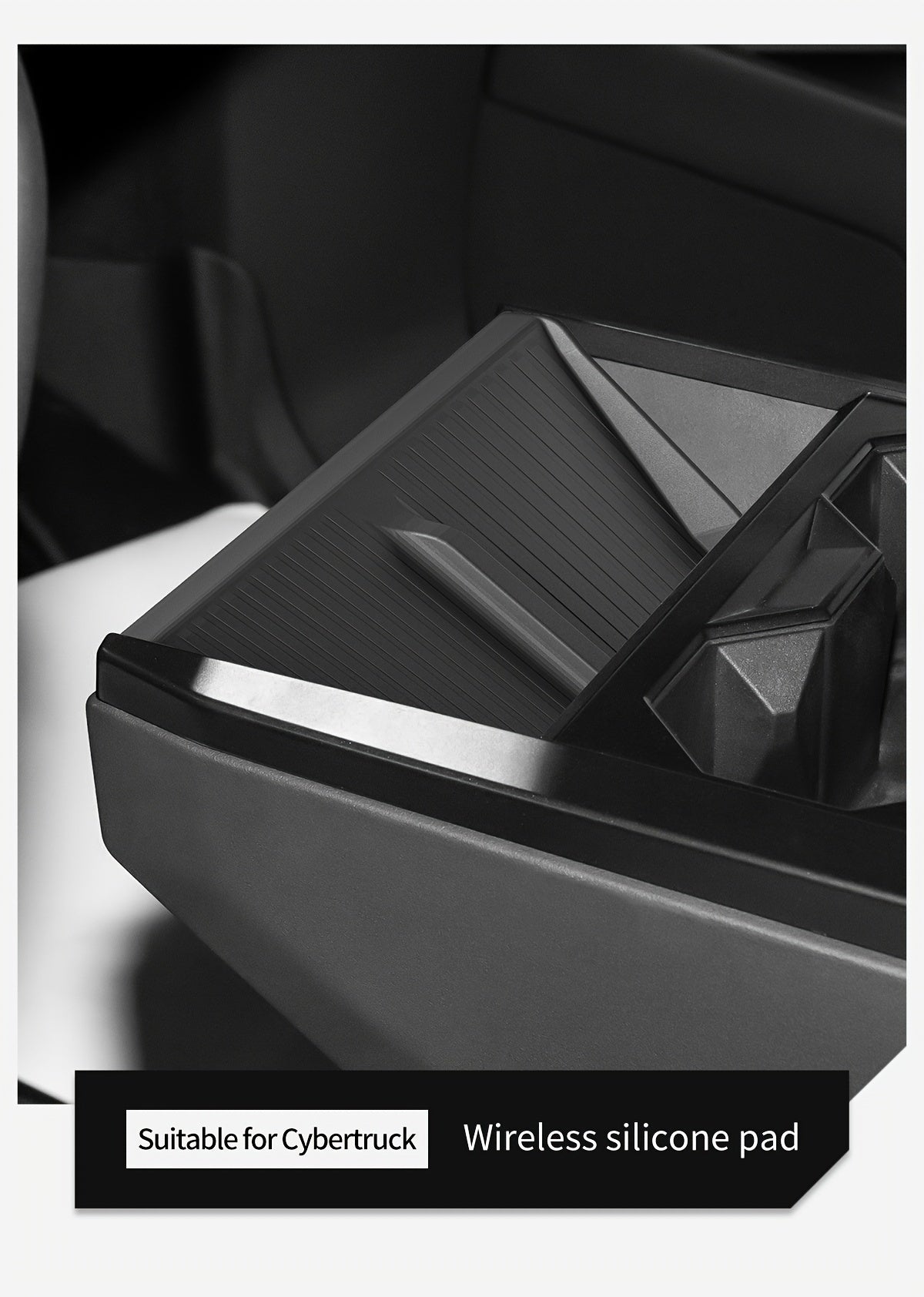 Cybertruck Silicone Console Organizer Set (4-Piece)