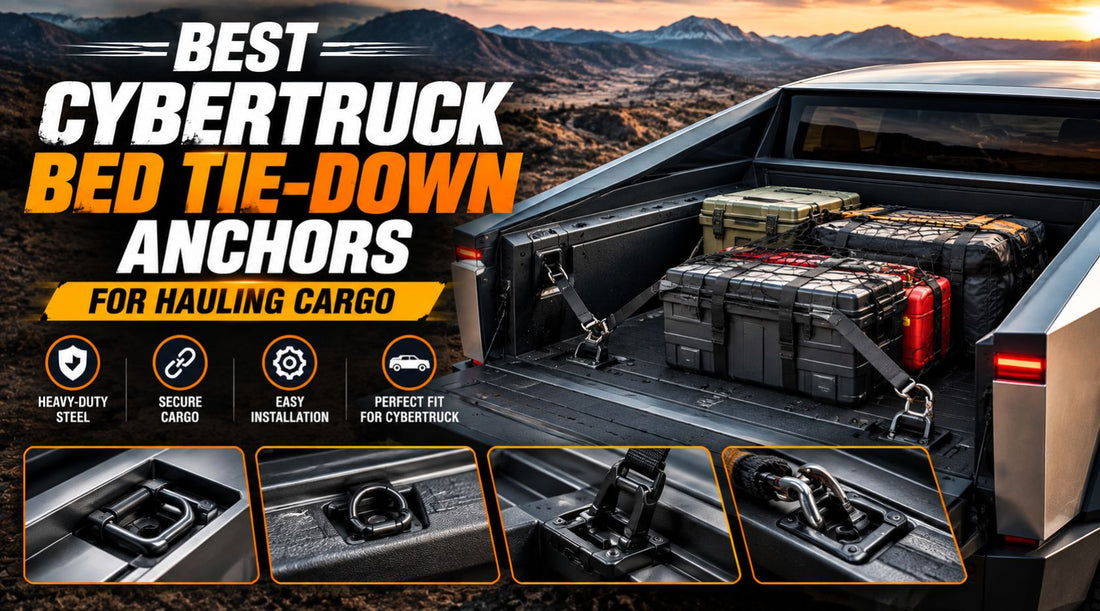 cybertruck bed tie down hooks