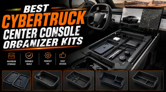 cybertruck center console organizer