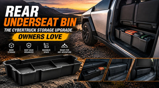 cybertruck rear underseat bin