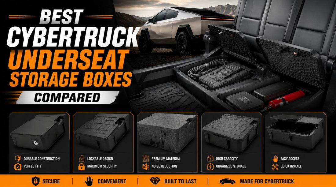 cybertruck underseat storage box