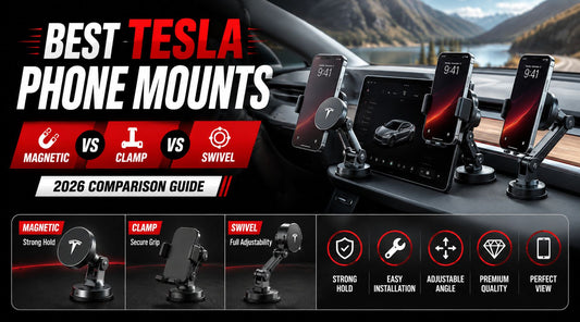 tesla phone mount comparison