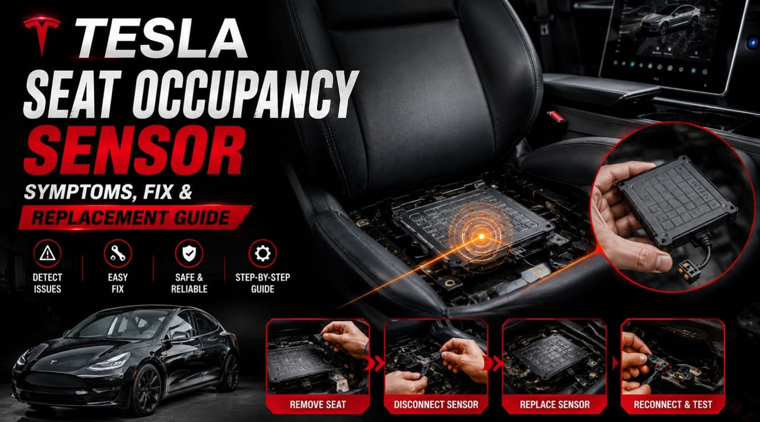 tesla seat occupancy sensor replacement