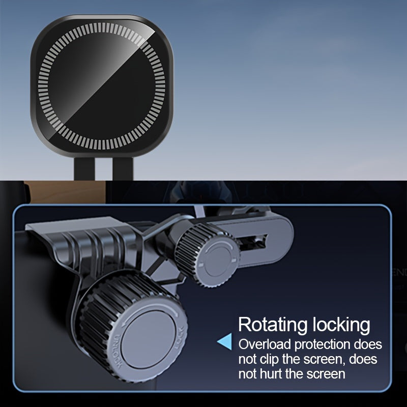 Magnetic Screen-Clamp Phone Holder — Tesla Model 3 / Y / S / X