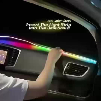 App-Controlled RGB Ambient Light Kit for Tesla