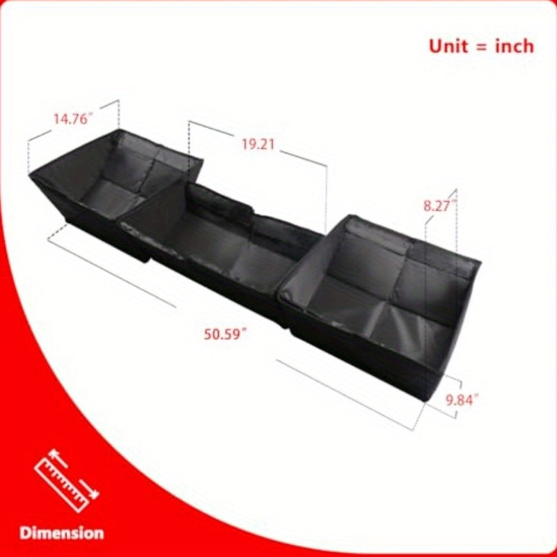 Cybertruck Foldable Under-Seat Storage Organizer