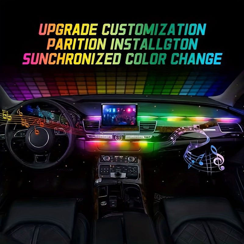 App-Controlled RGB Ambient Light Kit for Tesla