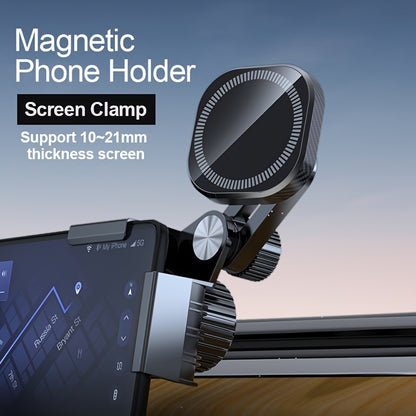 Magnetic Screen-Clamp Phone Holder — Tesla Model 3 / Y / S / X