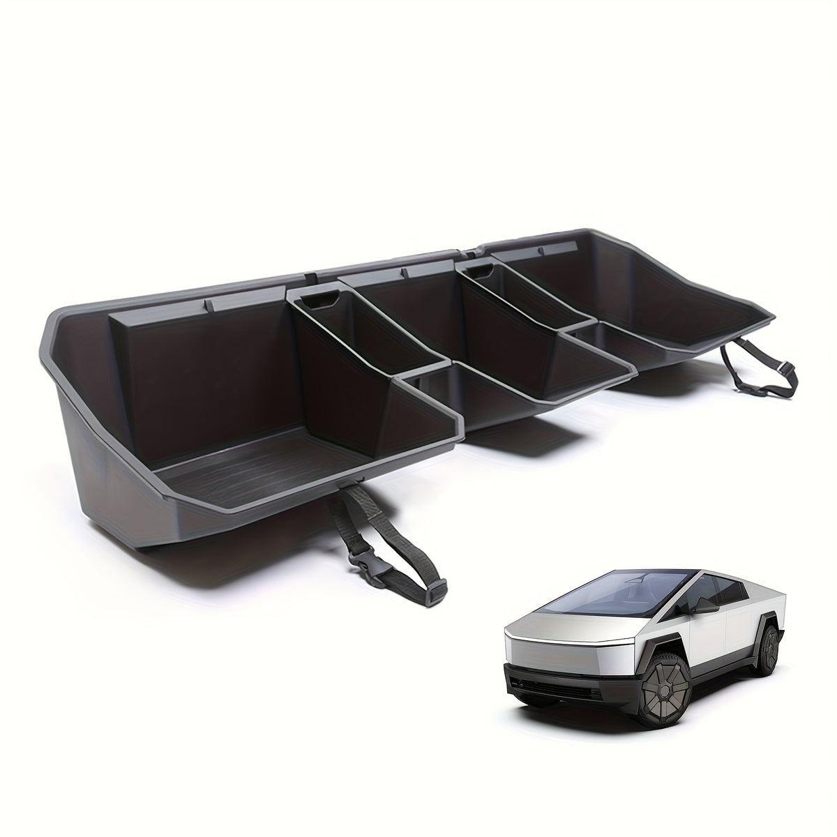 Cybertruck Rear Under-Seat Storage Box