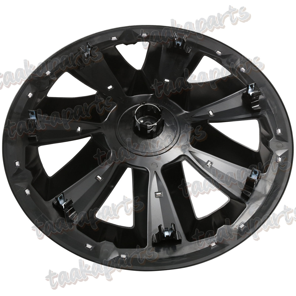 19" Blade-Style Wheel Covers — White, Tesla Model Y (2020–2024)