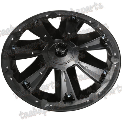 19" Blade-Style Wheel Covers — White, Tesla Model Y (2020–2024)