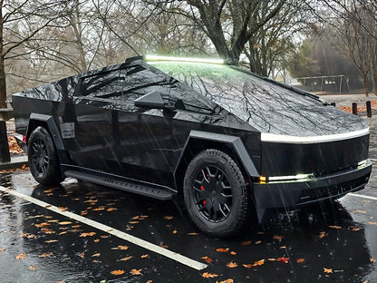 Cybertruck Running Boards — Heavy-Duty Steel Side Steps