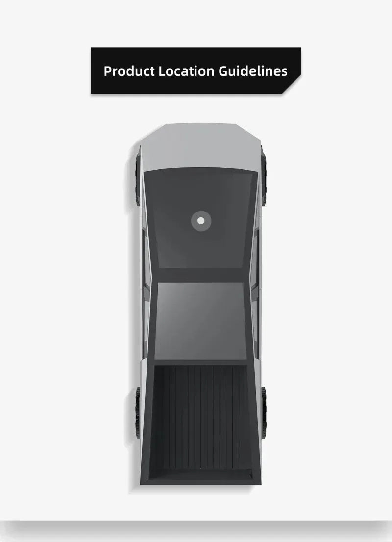 Cybertruck Wireless Charging Pad Mat — Silicone