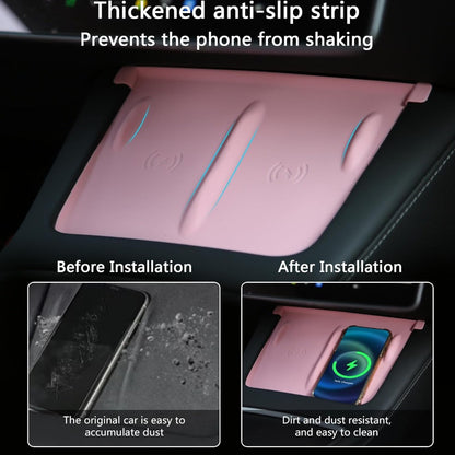 Console Upgrade Kit — Model 3 Highland & Model Y Juniper (Cup Insert, Screen Frame, Charging Mat)