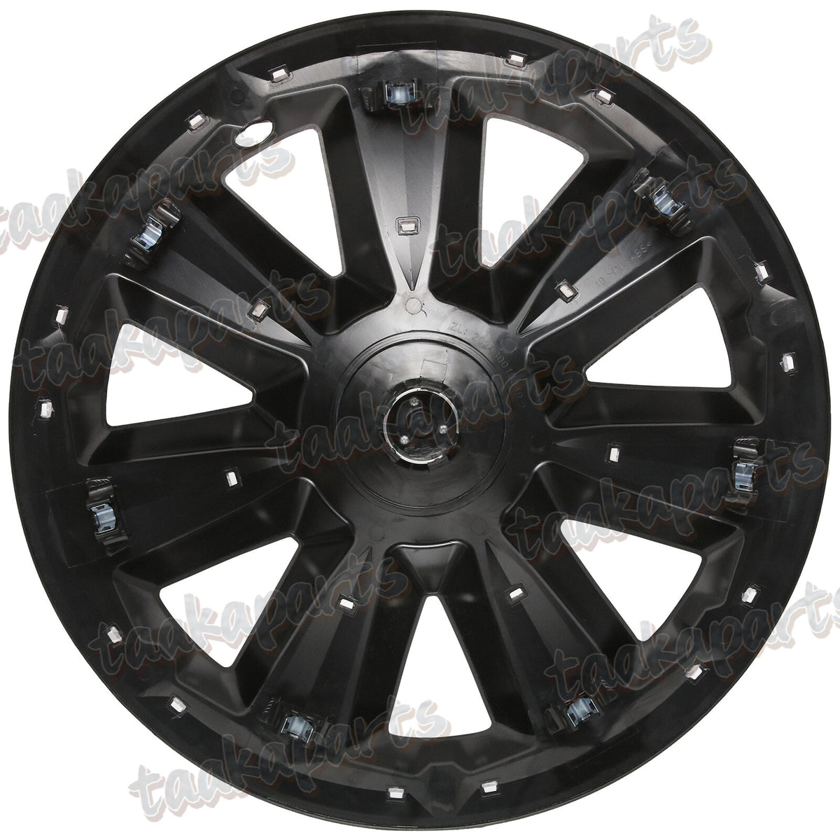 19" Blade-Style Wheel Covers — White, Tesla Model Y (2020–2024)
