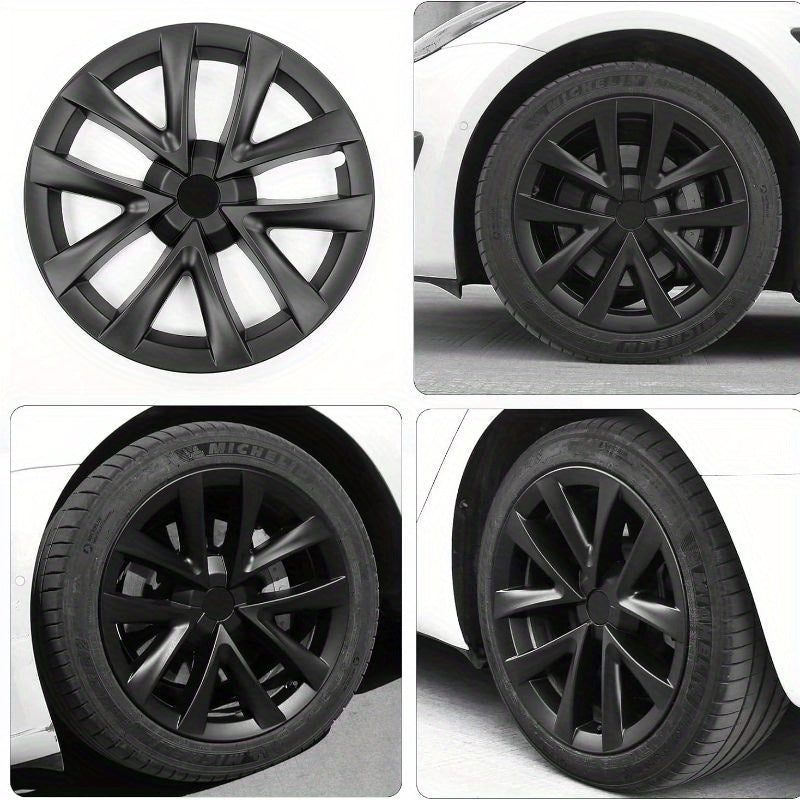 18" Arachnid-Style Aero Wheel Covers — Tesla Model 3 (2017–2023)