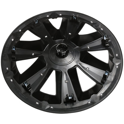 19" Blade-Style Wheel Covers — White, Tesla Model Y (2020–2024)