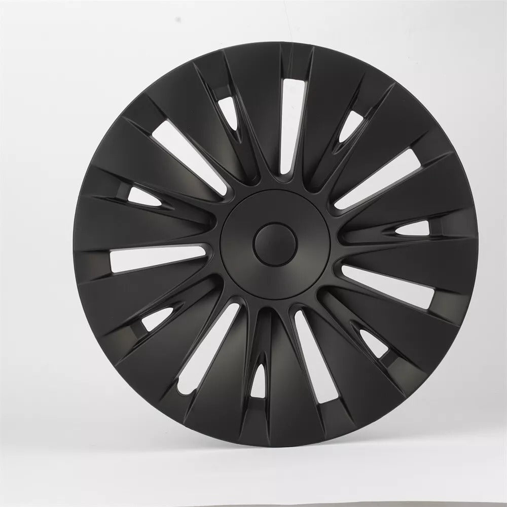 19" Induction-Style Wheel Covers — Tesla Model Y (2020–2024), Set of 4