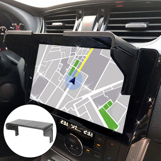[Anti-Glare Visor] 7-12 Inch Anti-Glare Display Screen Visor | GPS Navigation Sun Shade Auto Accessories Car Interior Accessories