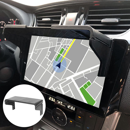 [Anti-Glare Visor] 7-12 Inch Anti-Glare Display Screen Visor | GPS Navigation Sun Shade Auto Accessories Car Interior Accessories