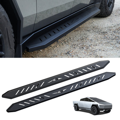 Cybertruck No-Drill Nerf Bars — 550 lb Rated