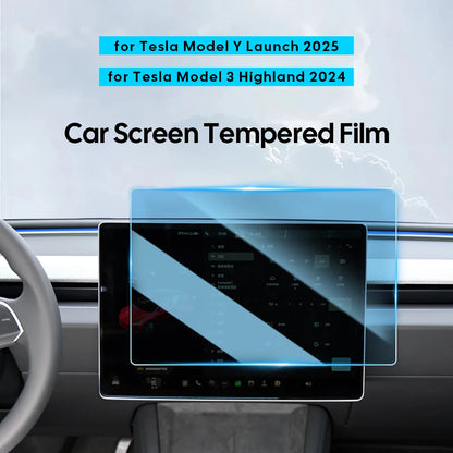 TESY Tempered Glass Screen Protector — Model Y Juniper / Model 3 Highland