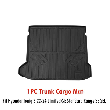 Hyundai Ioniq 5 All-Weather TPE Floor Mats (2022–2024)