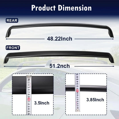 Lockable Kayak & Bike Roof Rack — Tesla Model Y (2020–2025)