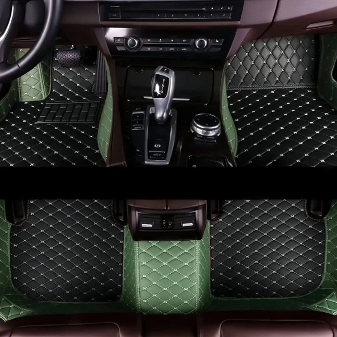 Ford F-150 Lightning All-Weather Leather Floor Mats (2022–2026)