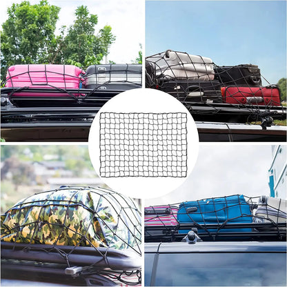 Elastic Cargo Net for Roof Baskets & Truck Beds