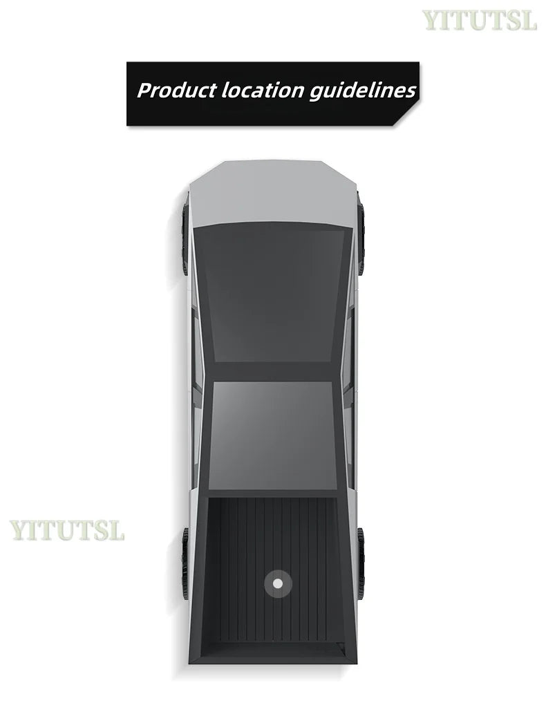 Cybertruck Rear Vault Storage Partition