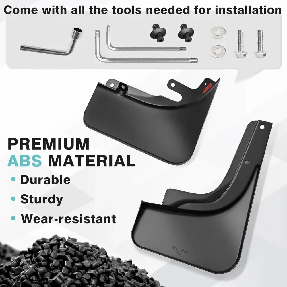Rivian R1T / R1S No-Drill Mud Flaps (2022–2026)