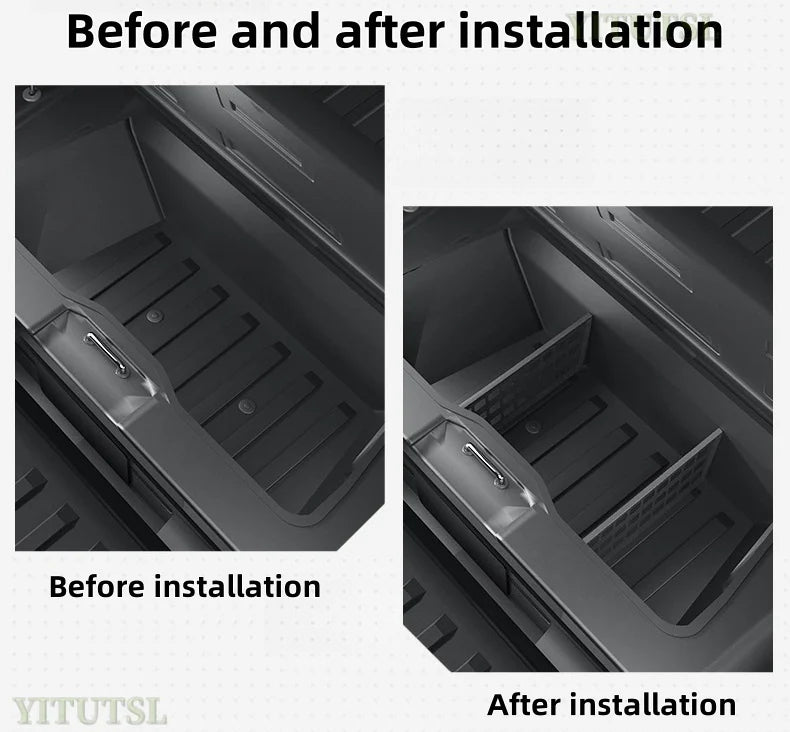 Cybertruck Rear Vault Storage Partition