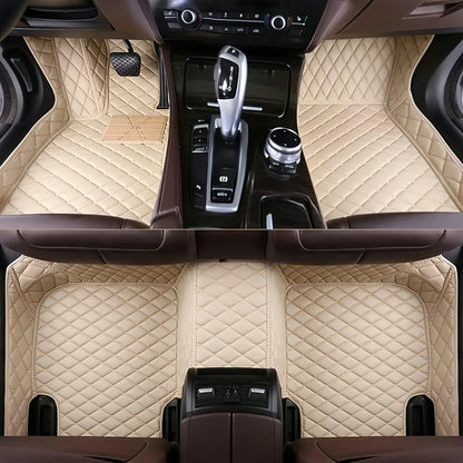 Ford F-150 Lightning All-Weather Leather Floor Mats (2022–2026)
