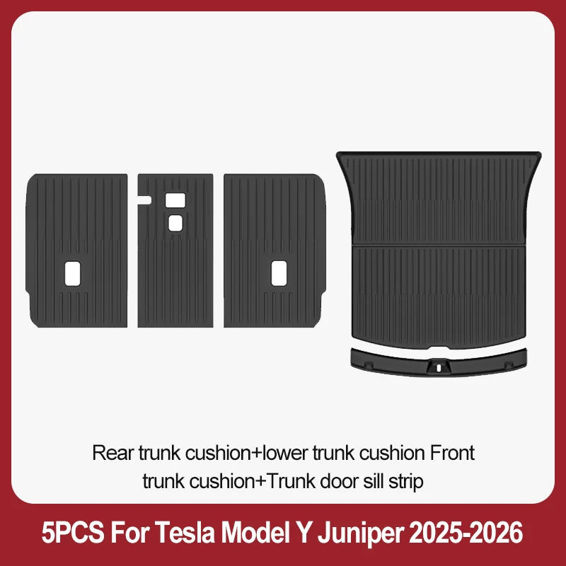 Tesla Model Y Juniper TPE Floor Mats & Cargo Liner (2025+)
