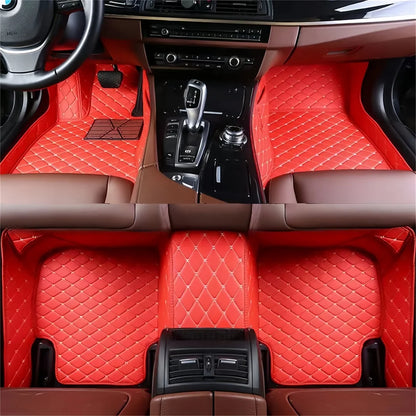 Ford F-150 Lightning All-Weather Leather Floor Mats (2022–2026)