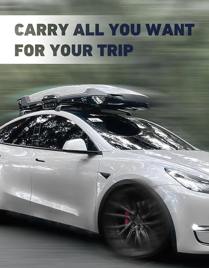 Lockable Aluminum Roof Rack Crossbars — Tesla Model Y (2020–2025 incl. Juniper)