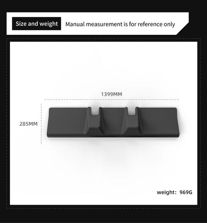 Cybertruck Rear Under-Seat Kick Protection Pad