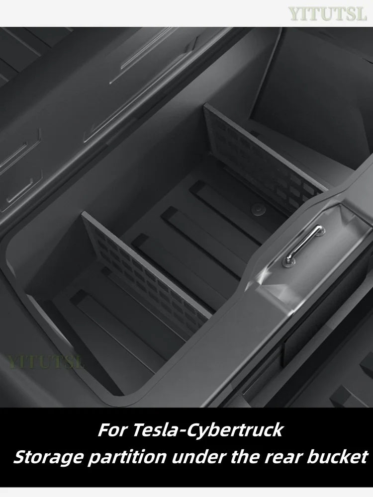 Cybertruck Rear Vault Storage Partition