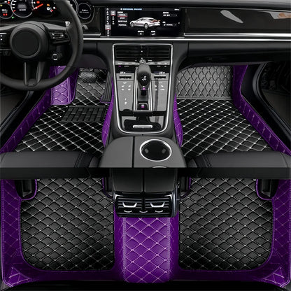 Ford F-150 Lightning All-Weather Leather Floor Mats (2022–2026)