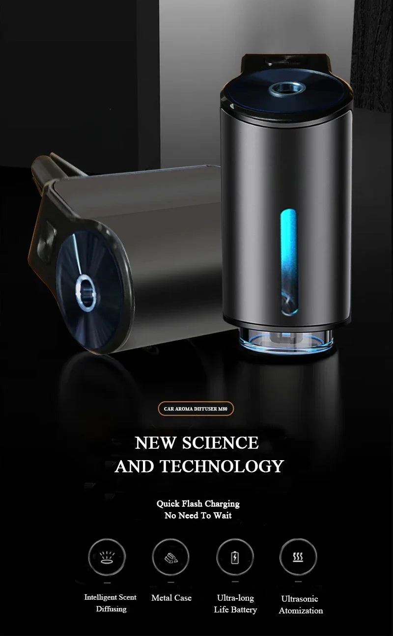 Electric Aroma Diffuser for Car Vents