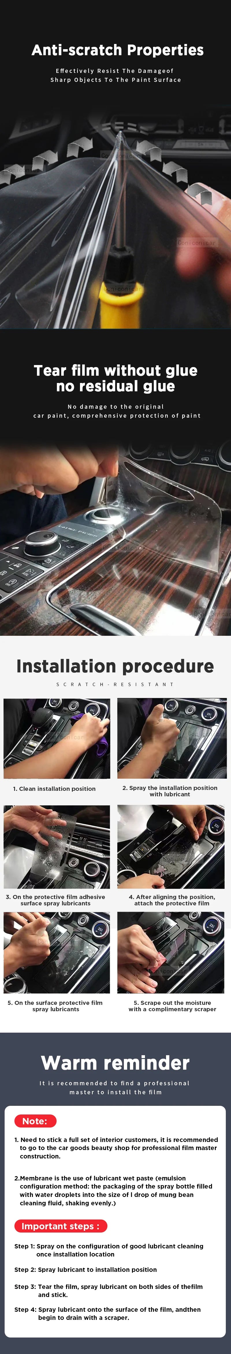 Lucid Air Dashboard Protective Film (2022–2024)