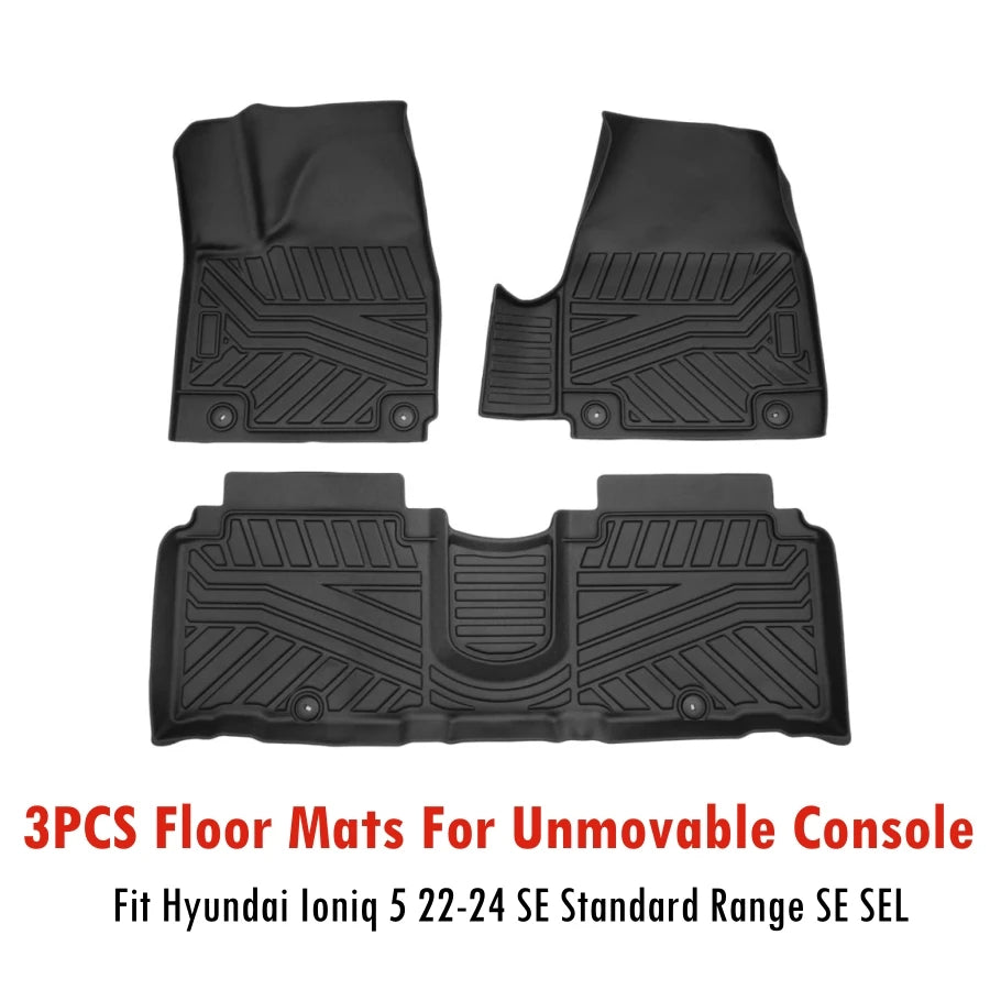 Hyundai Ioniq 5 All-Weather TPE Floor Mats (2022–2024)
